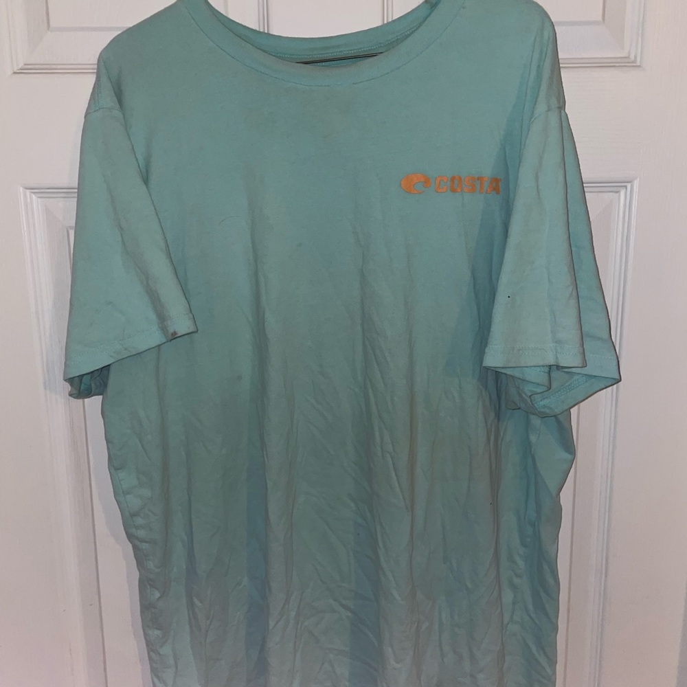 Costa Light Blue Short Sleeve Tee